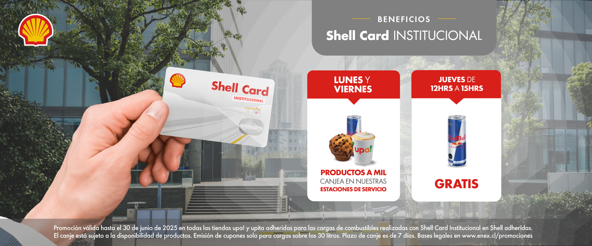 Nuevas estaciones de servicio Shell Card Intitucional